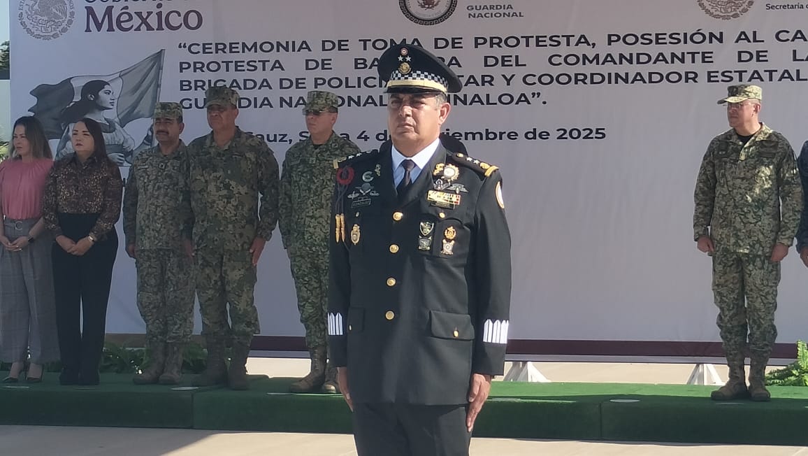 Toma posesión nuevo coordinador estatal de la Guardia Nacional en ...